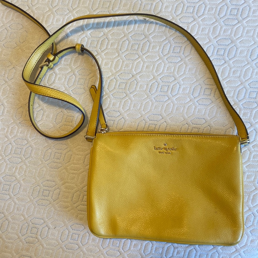 Kate Spade Mustard Yellow Crossbody Bag